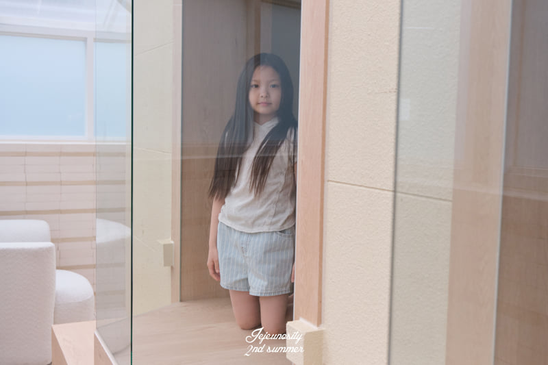 Jejeunosity - Korean Children Fashion - #childofig - Vintage Half Denim Shorts - 8
