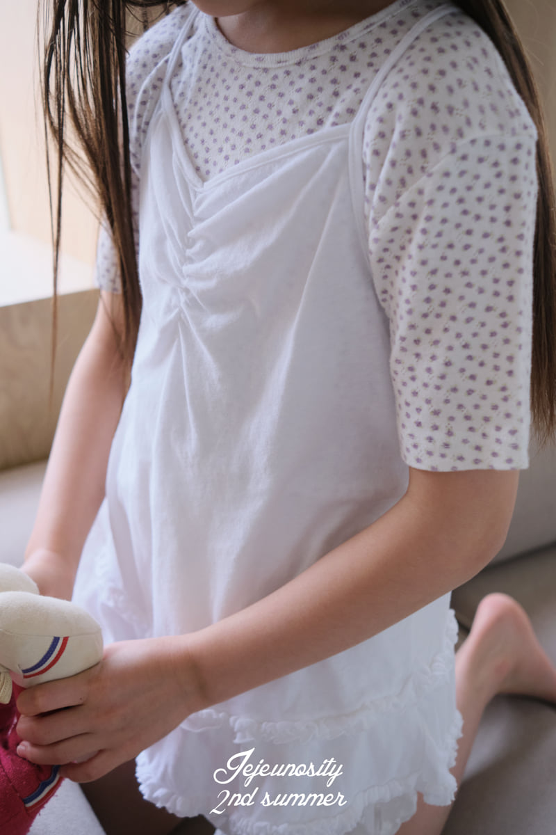 Jejeunosity - Korean Children Fashion - #designkidswear - Frill Sleeveless - 3