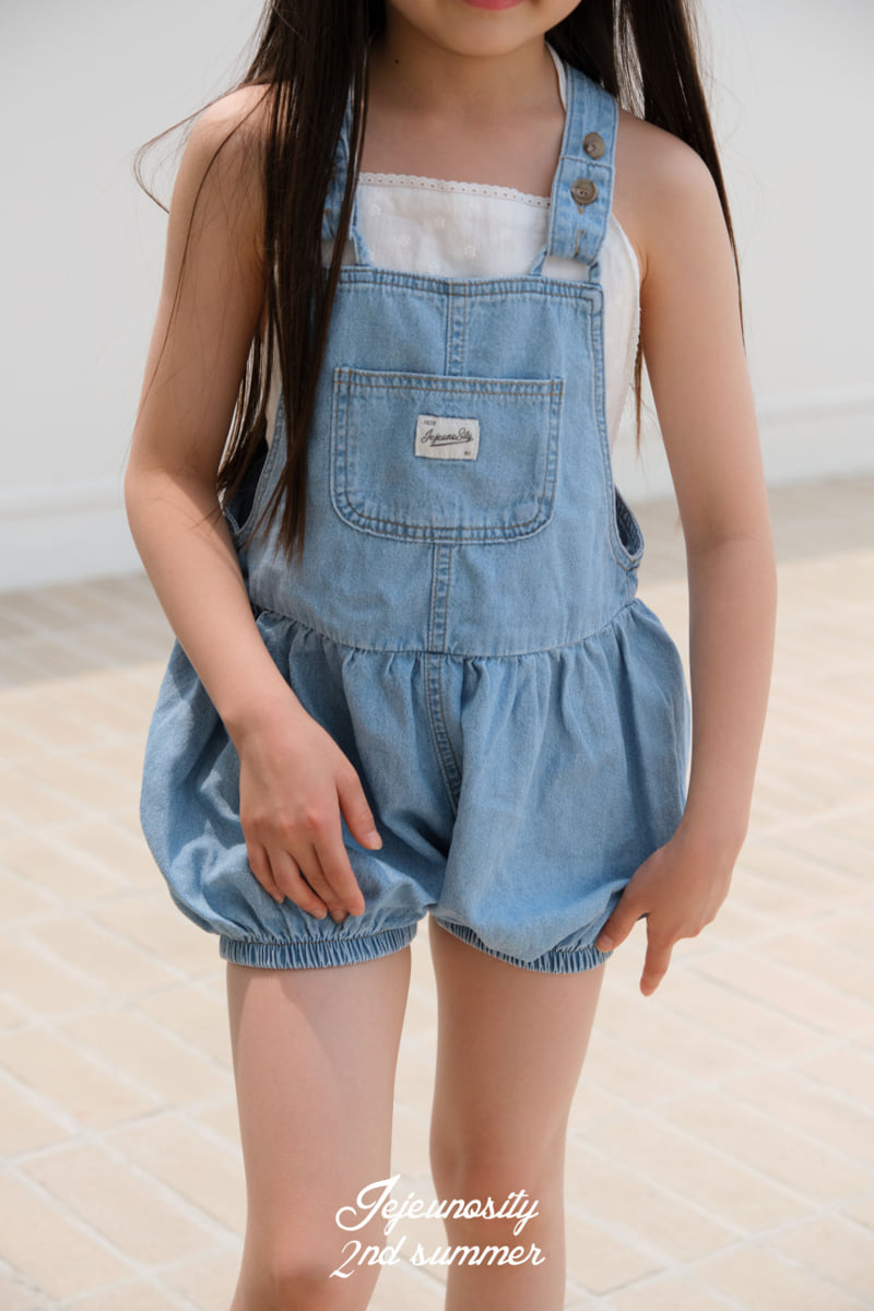 Jejeunosity - Korean Children Fashion - #kidsstore - Bloomberry Overalls - 10