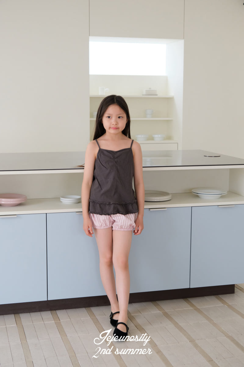 Jejeunosity - Korean Children Fashion - #kidsstore - Frill Sleeveless - 7