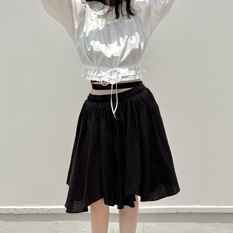 Jejeunosity - Korean Women Fashion - #momslook - Adult Wrinkle Skirt - 5
