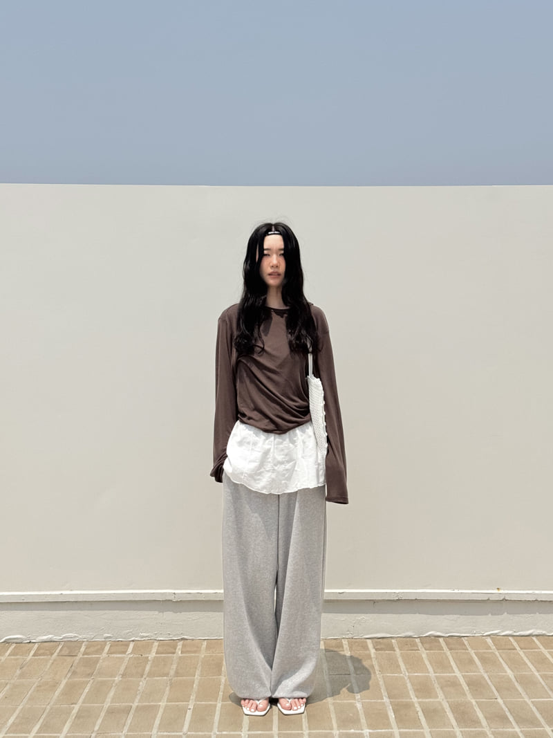 Jejeunosity - Korean Women Fashion - #thatsdarling - Adult Melange Jogger Pants - 10
