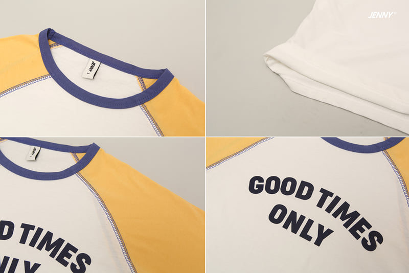 Jenny Basic - Korean Children Fashion - #childofig - Only Raglan Tee - 10