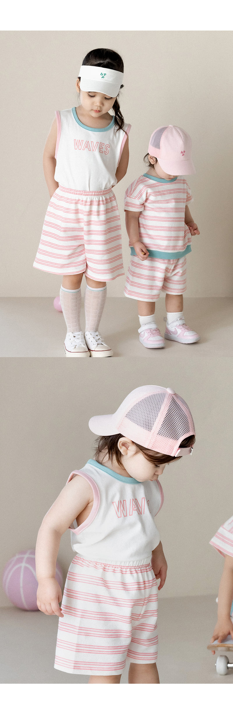 Kids Clara - Korean Baby Fashion - #babyboutique - HPP Half Mesh Baby Cap - 6
