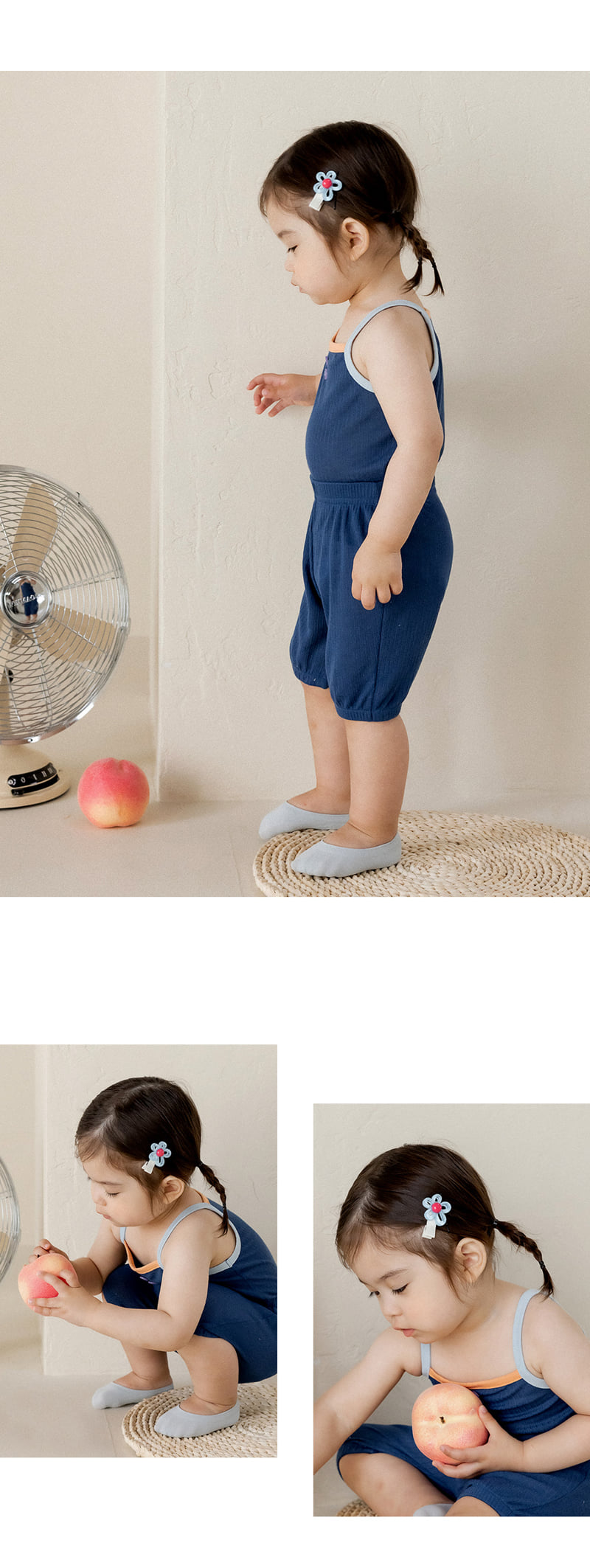 Kids Clara - Korean Baby Fashion - #babyboutique - Delphine Baby Hairpin Set (set of 5) - 3