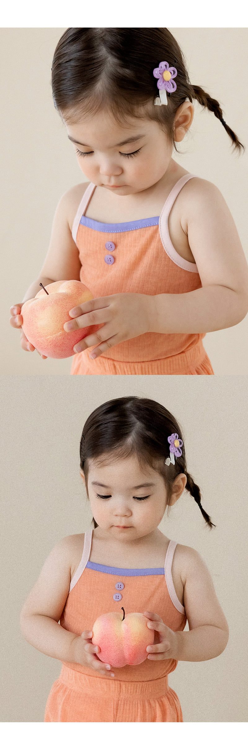 Kids Clara - Korean Baby Fashion - #babyfashion - Delphine Baby Hairpin Set (set of 5) - 6