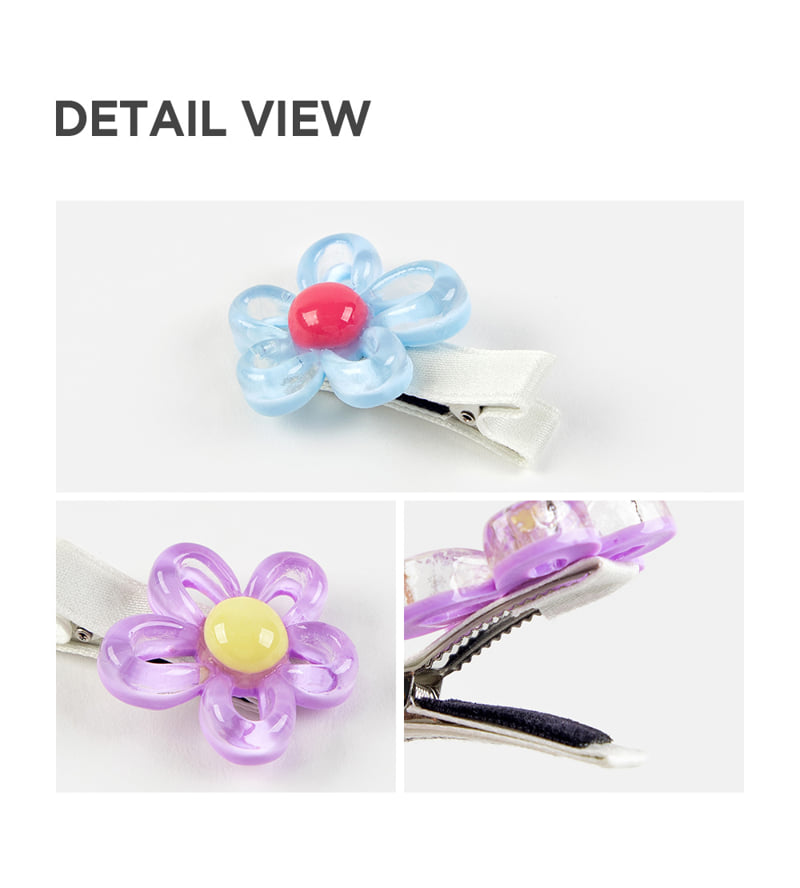 Kids Clara - Korean Baby Fashion - #babyfever - Delphine Baby Hairpin Set (set of 5) - 7