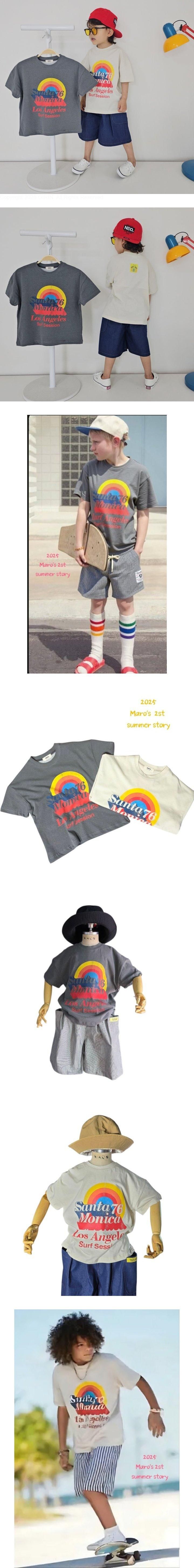 Maro - Korean Children Fashion - #childrensboutique - Santa Monica Tee