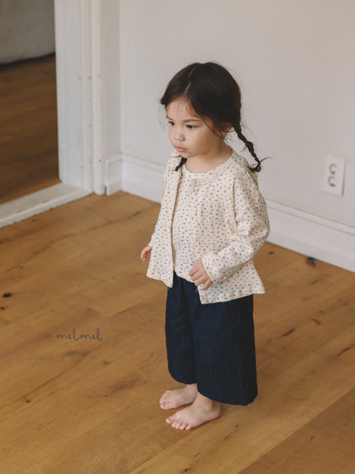 Melmel - Korean Children Fashion - #Kfashion4kids - Flower Cardigan - 5