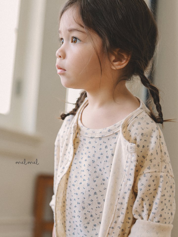 Melmel - Korean Children Fashion - #childofig - Flower Cardigan - 10