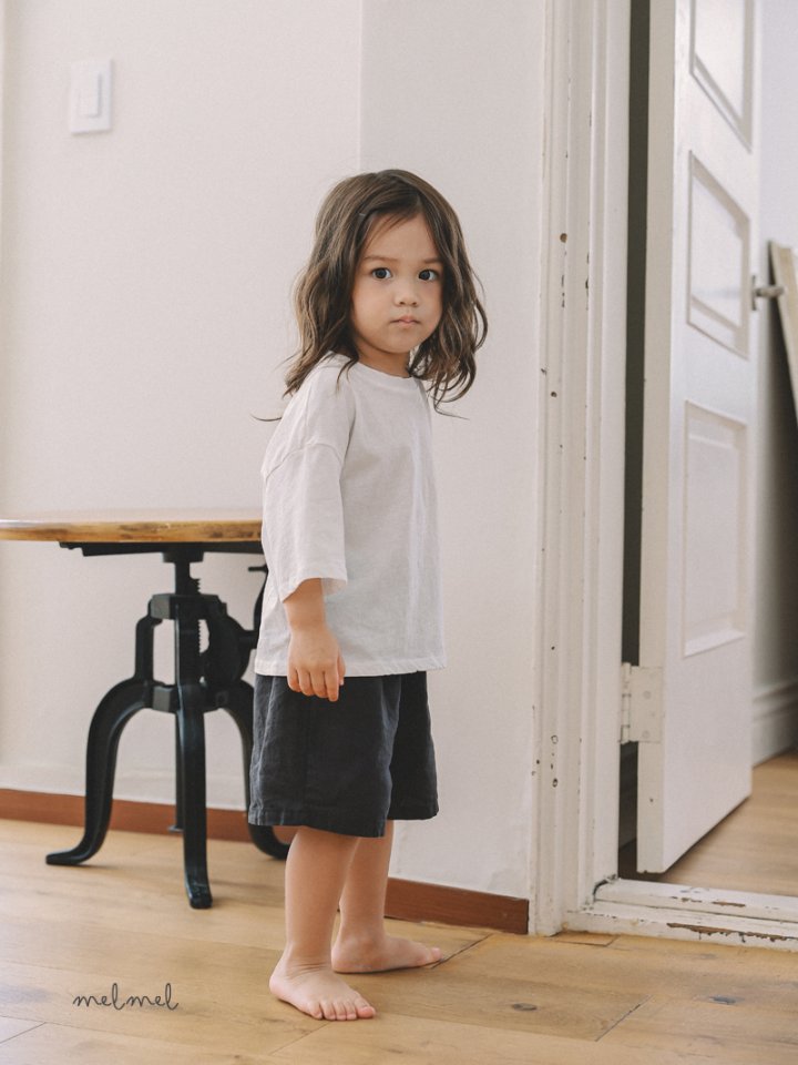 Melmel - Korean Children Fashion - #childofig - Linen Shorts - 6