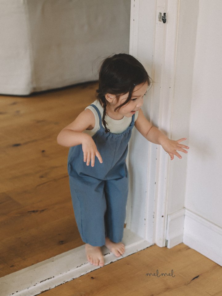 Melmel - Korean Children Fashion - #childrensboutique - Linen Overalls - 8