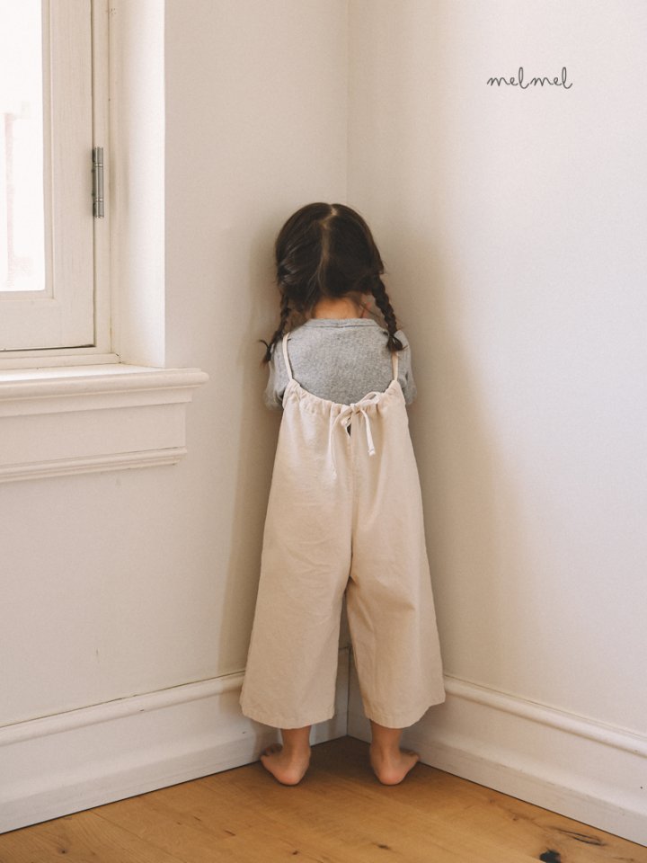 Melmel - Korean Children Fashion - #designkidswear - Ribbed Short Sleeve Tee - 5