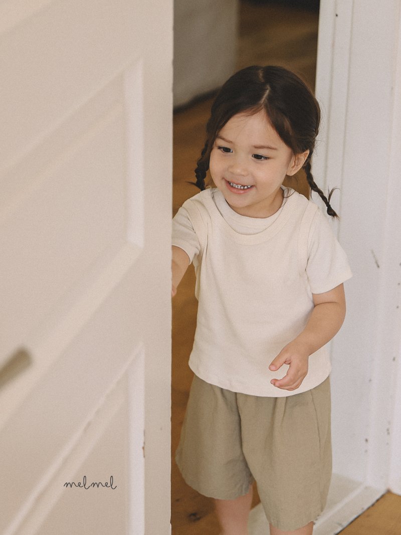 Melmel - Korean Children Fashion - #discoveringself - Linen Shorts - 9