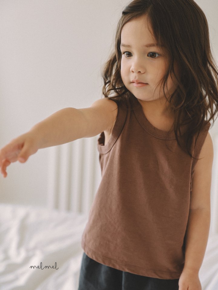 Melmel - Korean Children Fashion - #fashionkids - Easy Sleeveless - 2