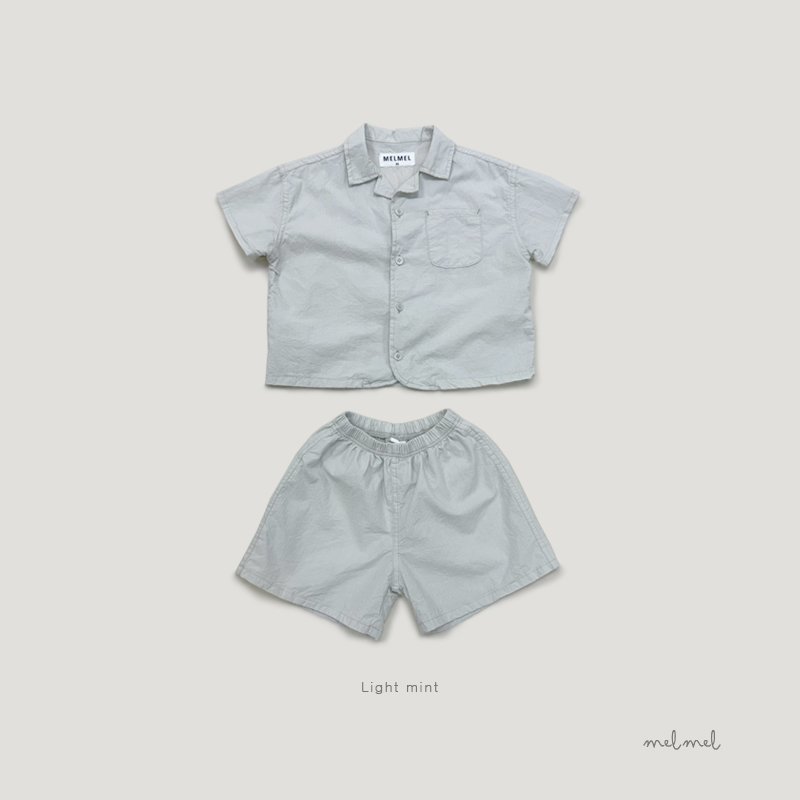 Melmel - Korean Children Fashion - #fashionkids - Shirt Set-up - 12