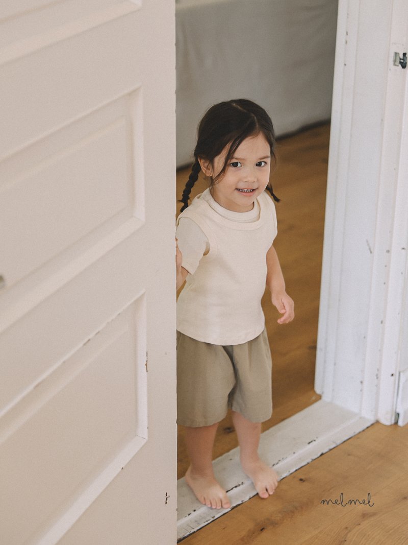 Melmel - Korean Children Fashion - #fashionkids - Linen Shorts - 10