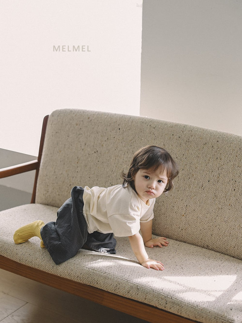 Melmel - Korean Children Fashion - #fashionkids - Loose Fit Short Sleeve Tee - 9