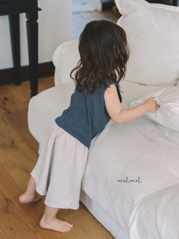 Melmel - Korean Children Fashion - #kidzfashiontrend - Stitch Sleeveless - 2