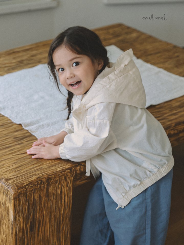 Melmel - Korean Children Fashion - #littlefashionista - Hooded Jumper - 8