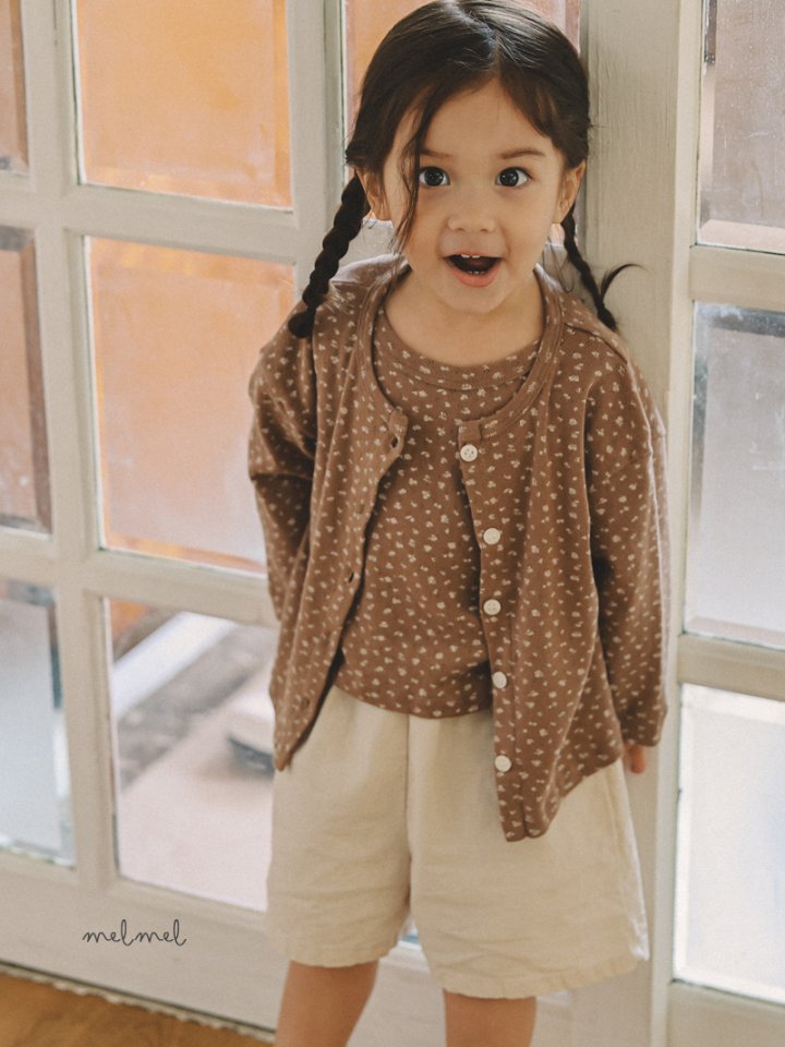 Melmel - Korean Children Fashion - #magicofchildhood - Stitch Flower Sleeveless - 6