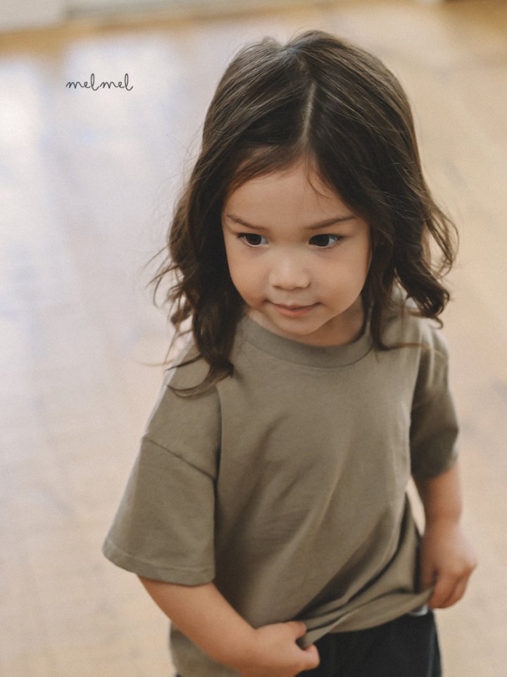 Melmel - Korean Children Fashion - #magicofchildhood - Loose Fit Short Sleeve Tee