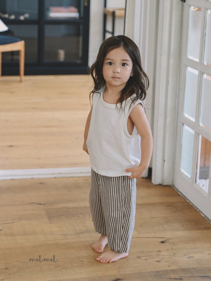 Melmel - Korean Children Fashion - #prettylittlegirls - Easy Sleeveless - 10