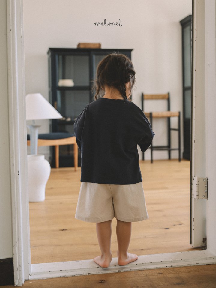 Melmel - Korean Children Fashion - #minifashionista - Linen Shorts - 4