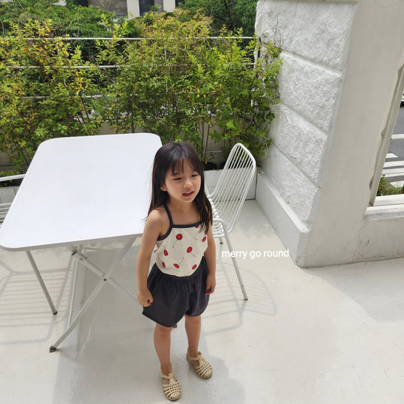 Merry Go Round - Korean Children Fashion - #Kfashion4kids - Cherry Set - 7
