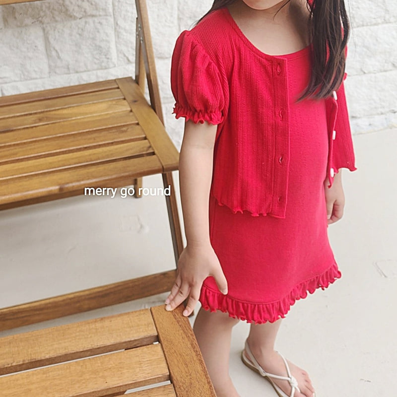 Merry Go Round - Korean Children Fashion - #childofig - Juju One-piece Set - 5