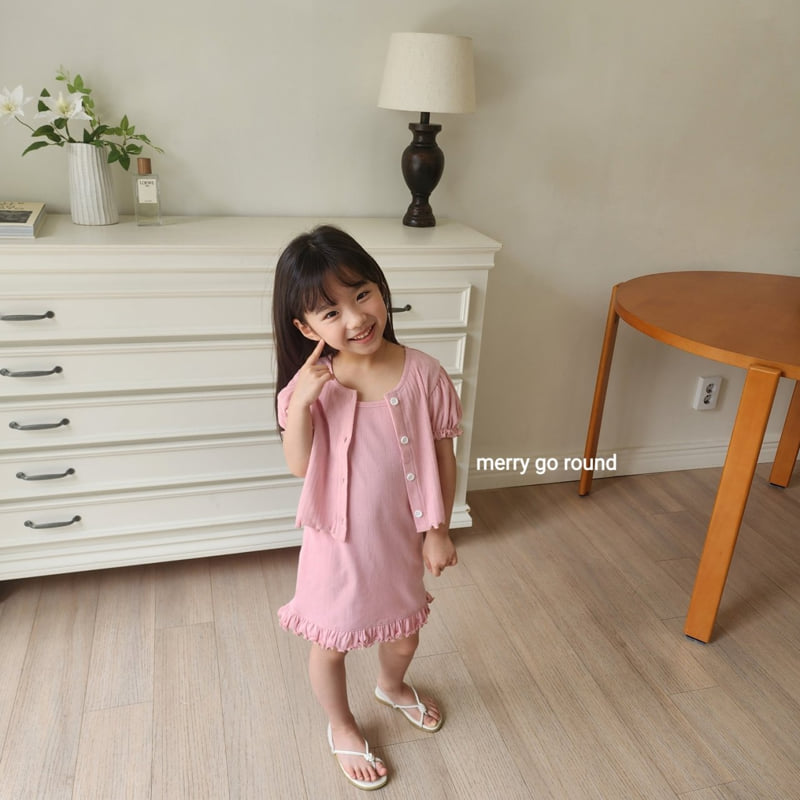 Merry Go Round - Korean Children Fashion - #childrensboutique - Juju One-piece Set - 6