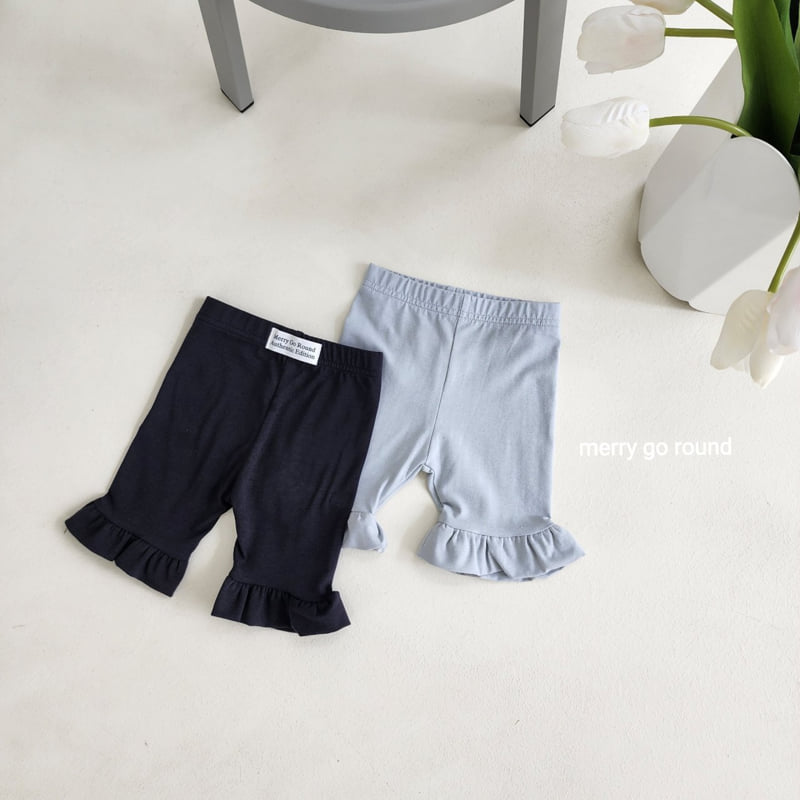 Merry Go Round - Korean Children Fashion - #fashionkids - Span Frill Shorts