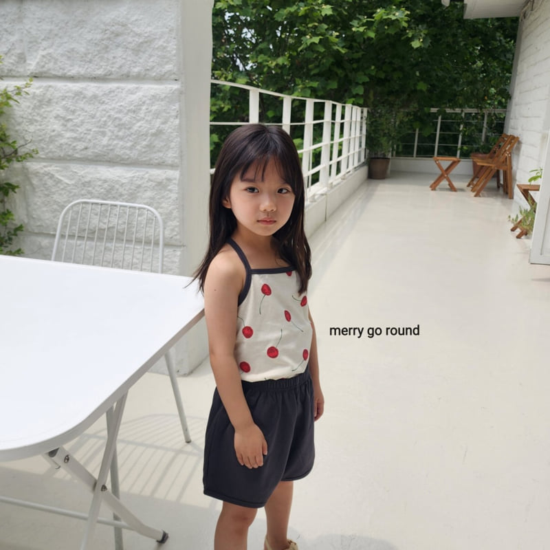 Merry Go Round - Korean Children Fashion - #fashionkids - Cherry Set - 4