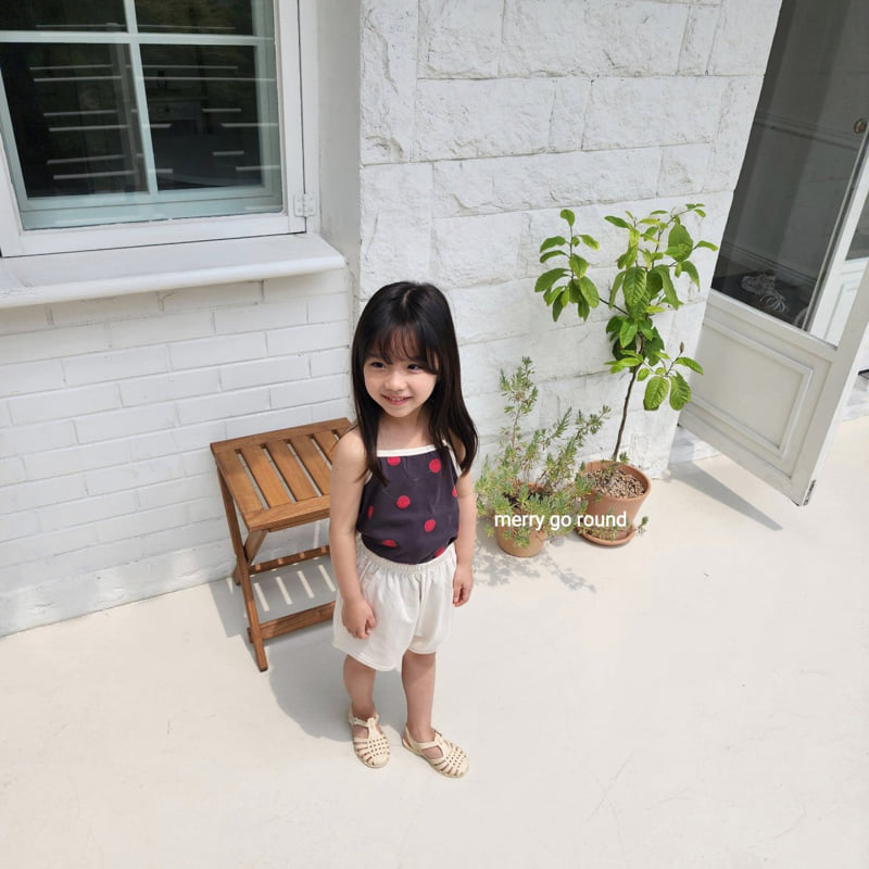 Merry Go Round - Korean Children Fashion - #magicofchildhood - Cherry Set - 9
