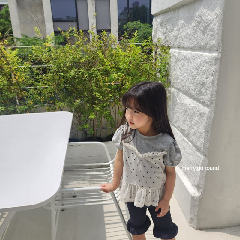 Merry Go Round - Korean Children Fashion - #minifashionista - Span Frill Shorts - 8