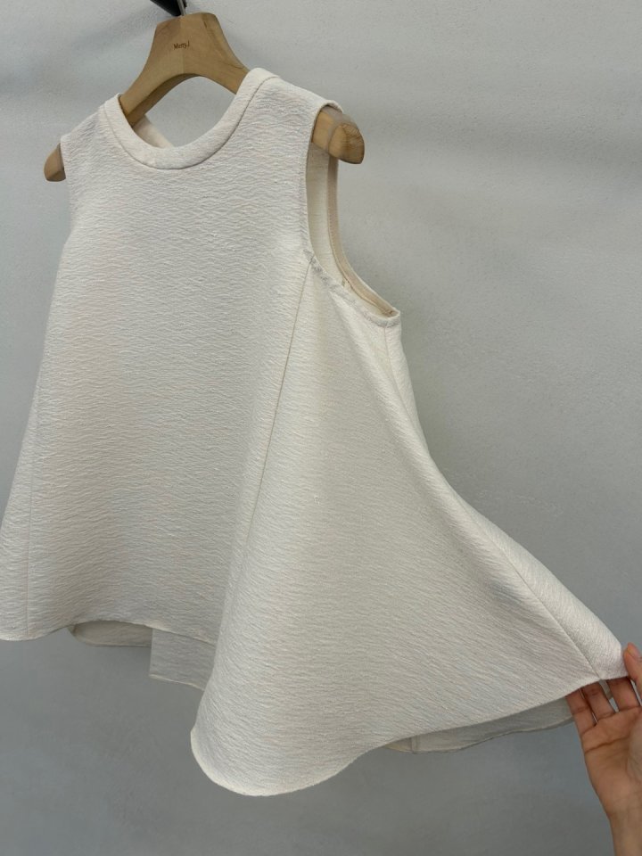 Merry J - Korean Women Fashion - #momslook - Summer Tweed Flare Blouse - 11