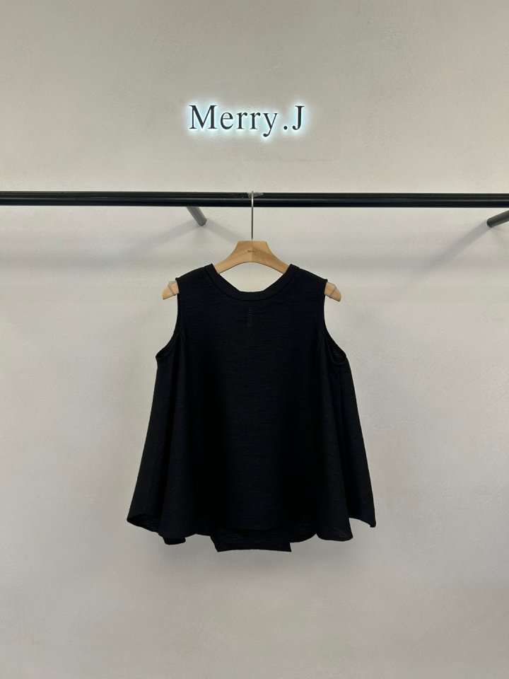 Merry J - Korean Women Fashion - #momslook - Summer Tweed Flare Blouse - 5