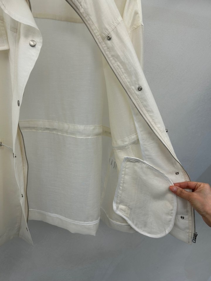Merry J - Korean Women Fashion - #momslook - Roro Linen Jacket - 8