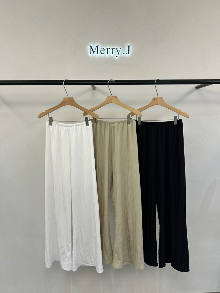Merry J - Korean Women Fashion - #momslook - Salt Banding Pants