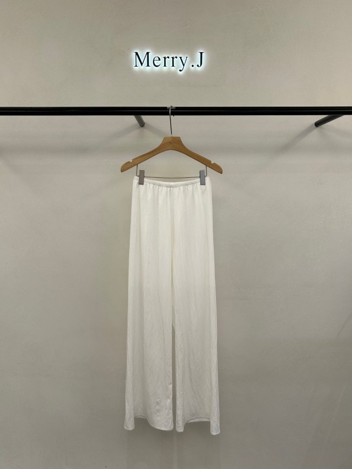 Merry J - Korean Women Fashion - #momslook - Salt Banding Pants - 3