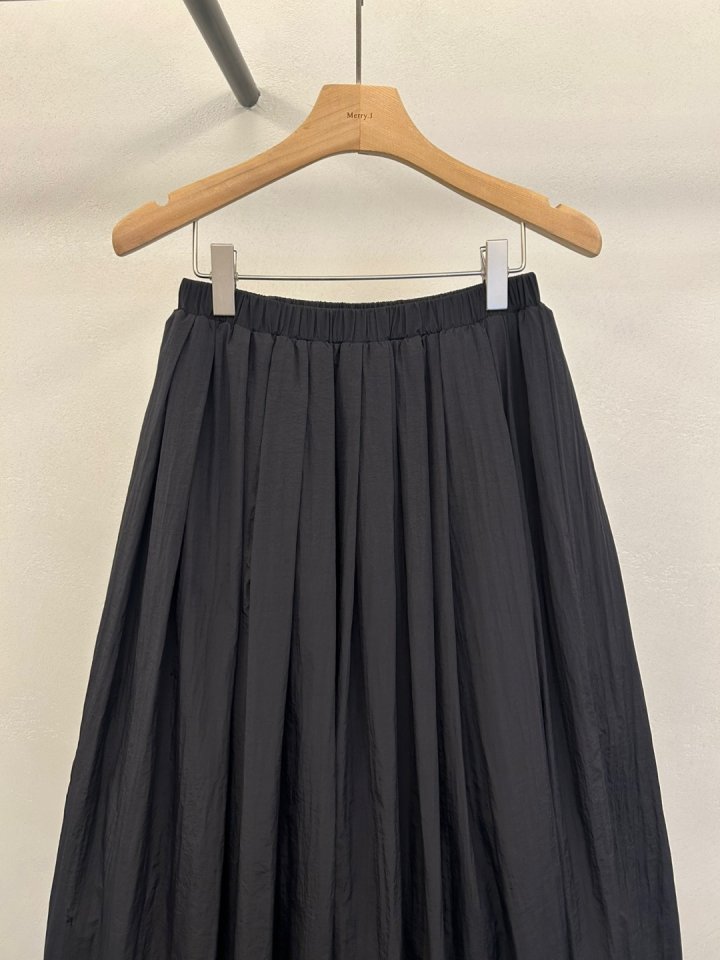 Merry J - Korean Women Fashion - #womensfashion - Prague Shirred Skirt - 4