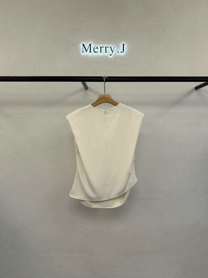 Merry J - Korean Women Fashion - #momslook - Cooling Drape Blouse - 9