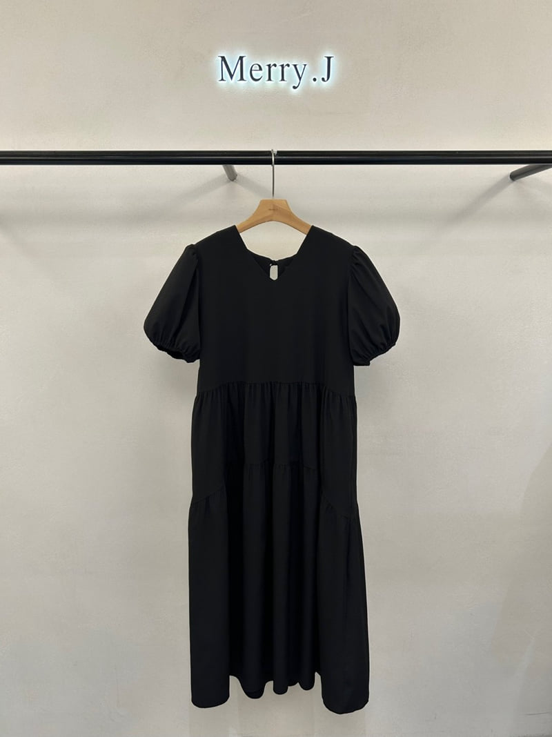 Merry J - Korean Women Fashion - #momslook - Seersucker One-piece - 3