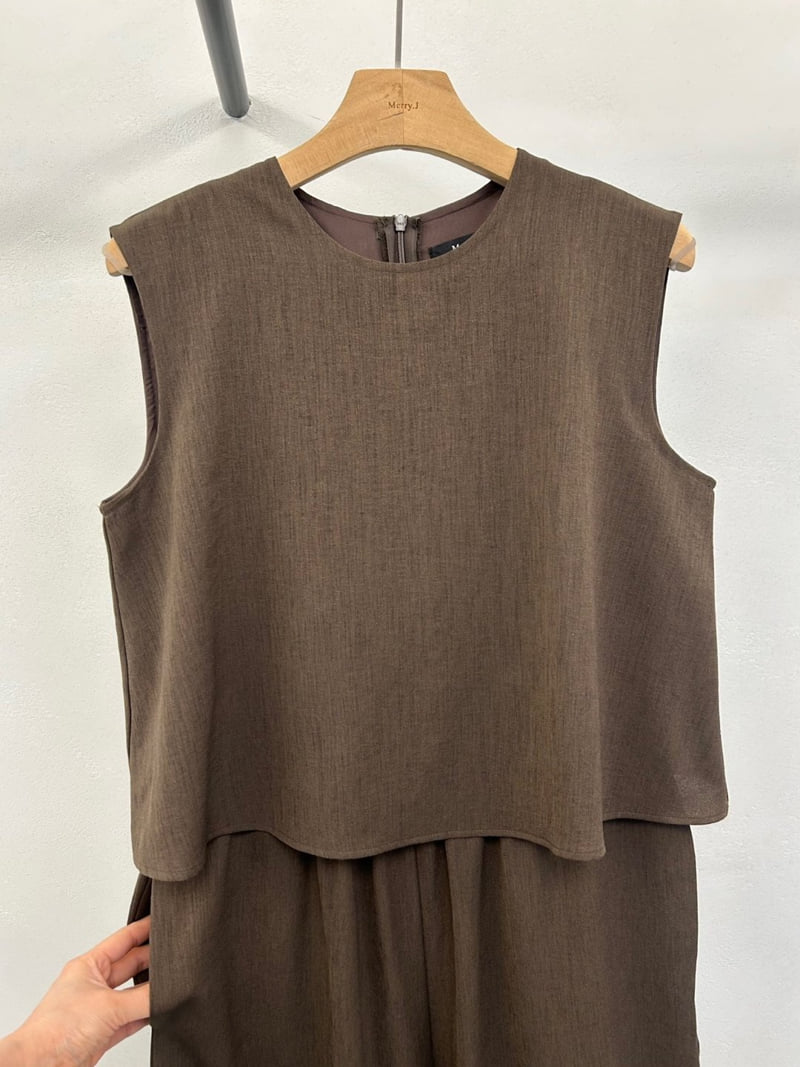 Merry J - Korean Women Fashion - #momslook - Camus Jumpsuit - 9