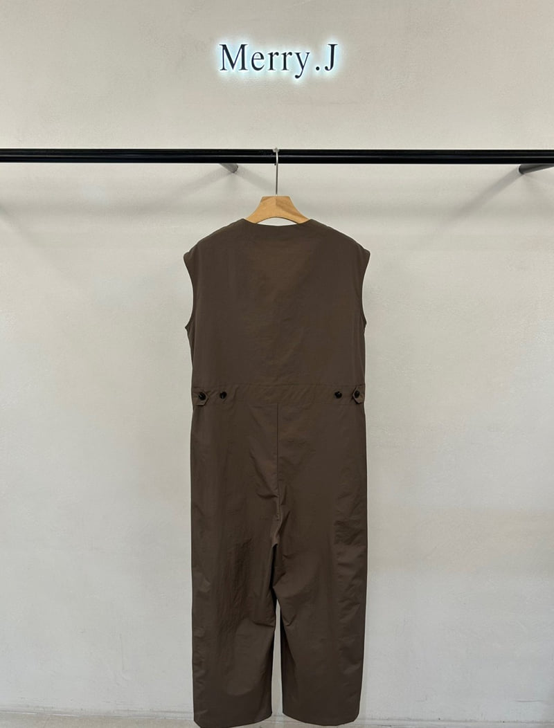 Merry J - Korean Women Fashion - #momslook - French Jumpsuit - 7