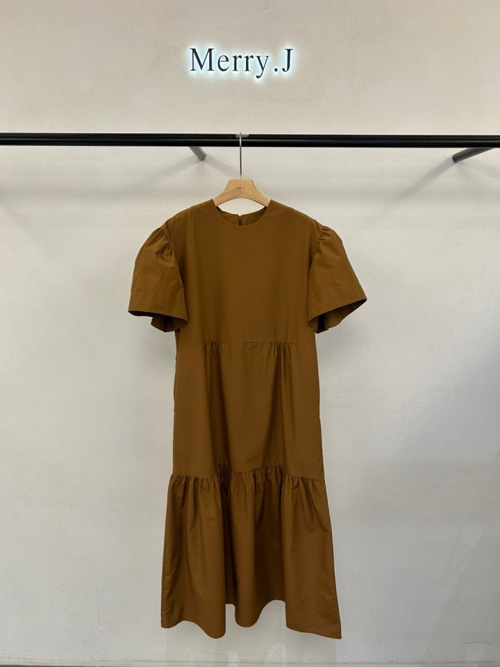 Merry J - Korean Women Fashion - #pursuepretty - Tulip Tiered One-piece - 4