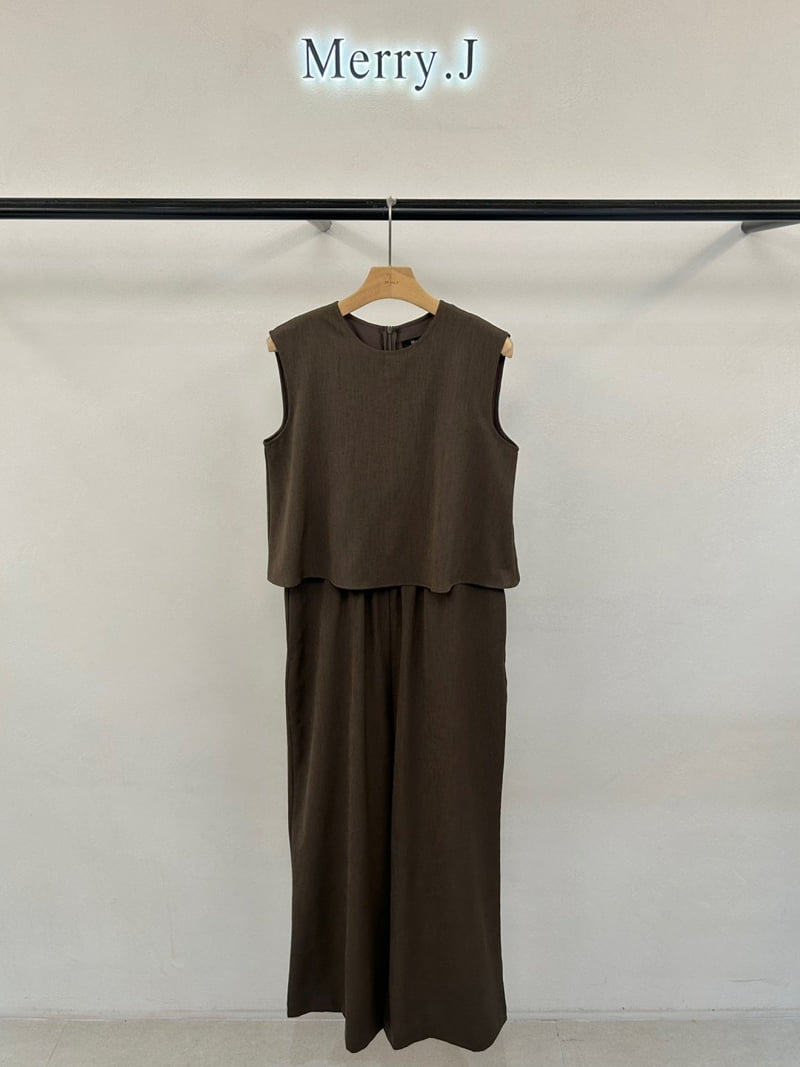 Merry J - Korean Women Fashion - #pursuepretty - Camus Jumpsuit - 4
