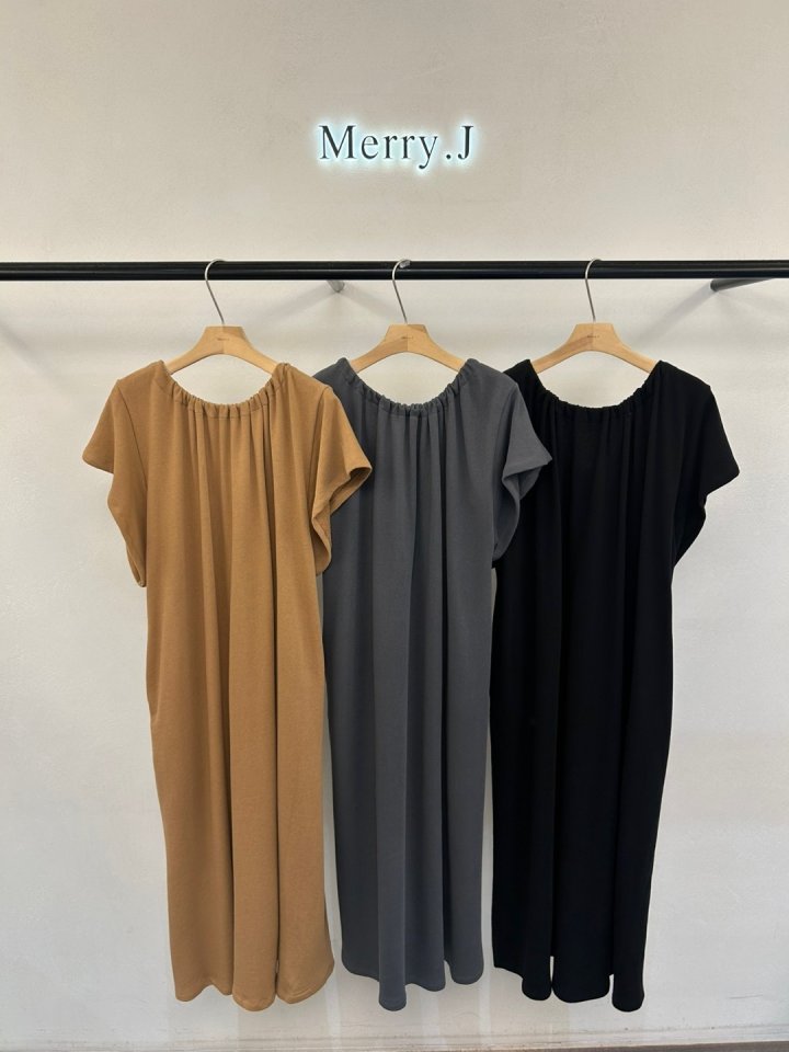 Merry J - Korean Women Fashion - #romanticstyle - Monet One-piece