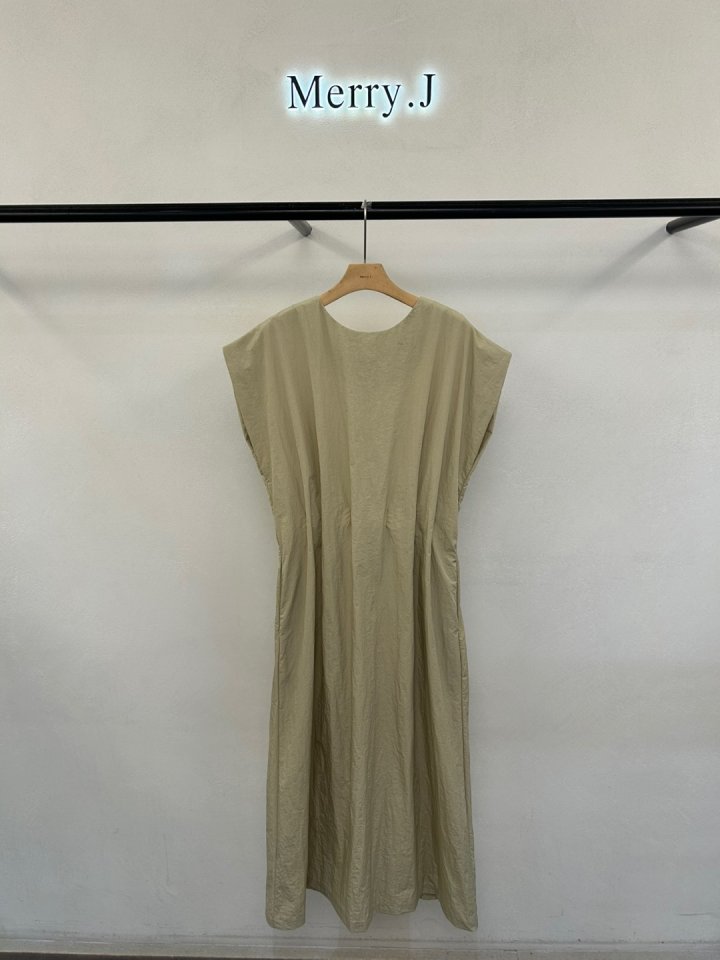 Merry J - Korean Women Fashion - #romanticstyle - Monju Banding One-piece - 4