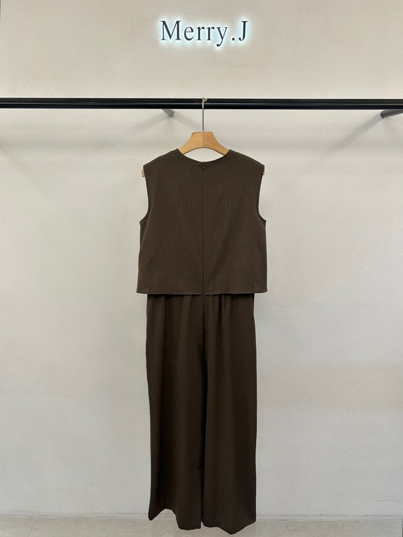 Merry J - Korean Women Fashion - #shopsmall - Camus Jumpsuit - 6